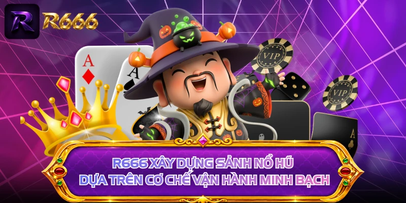 R666 xây dựng sảnh nổ hũ dựa trên cơ chế vận hành minh bạch 